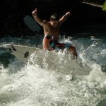 Steve Ratzisberger Eisbach München Munich River Surfer Fluss Surfing