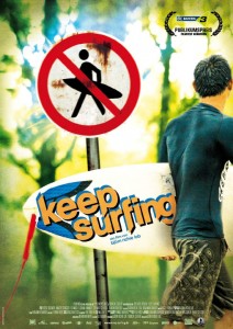 Keep Surfing muenchen Kino start eisbach river surf film munich cinema surfing movie