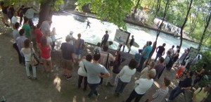 Eisbach Munchen River Surfing